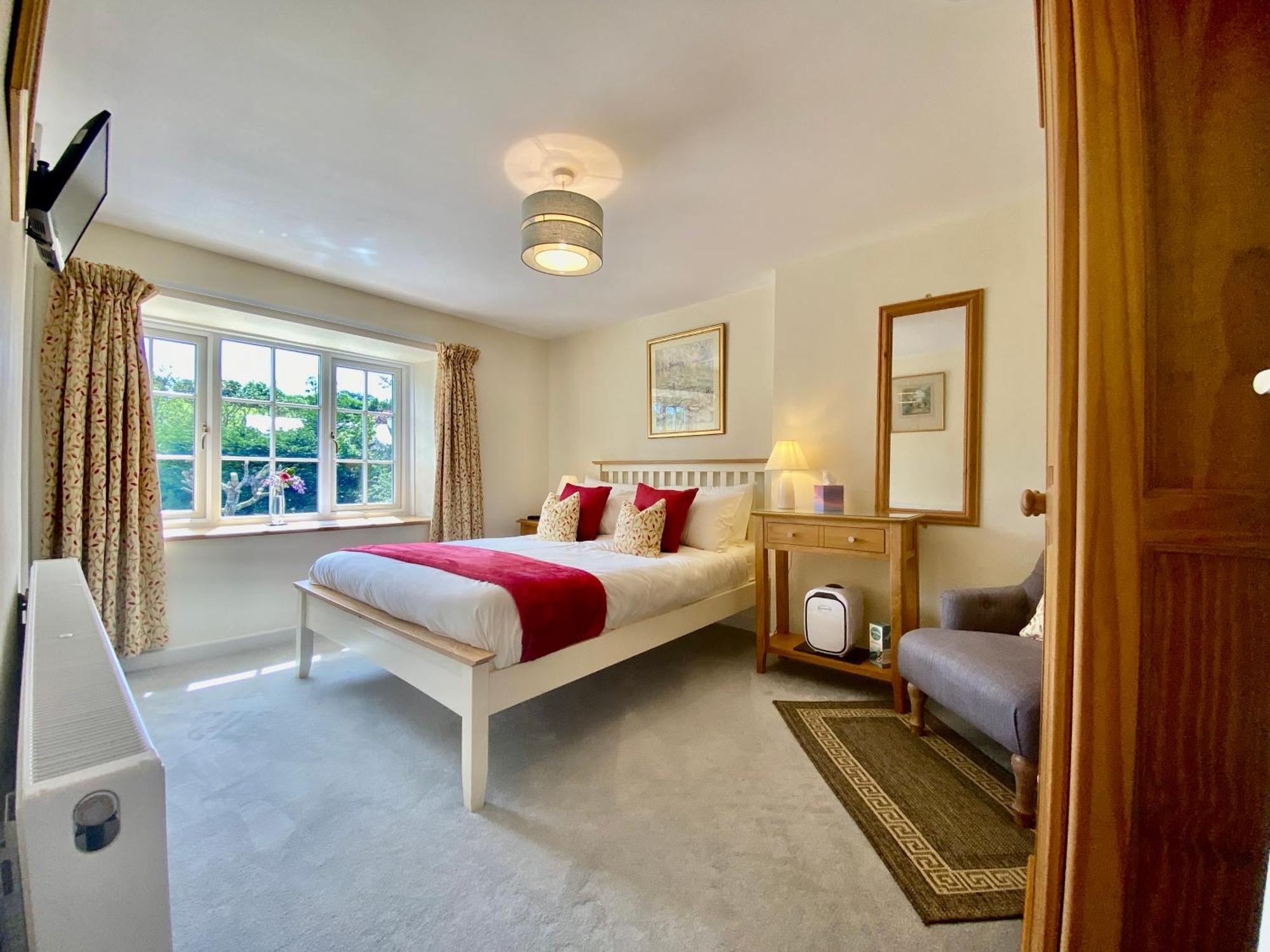 Lynwood House Bed And Breakfast Tregoney Bagian luar foto